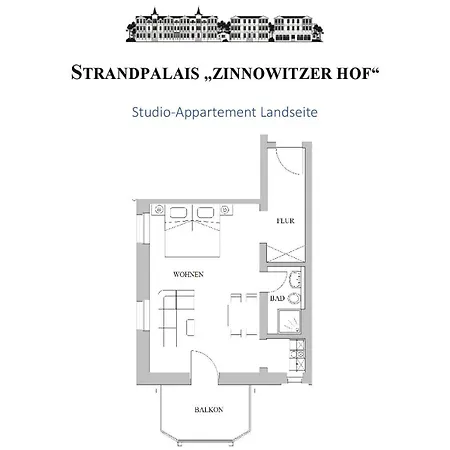 Apartman 12 Strandpalais Zinnowitzer Hof Zinnowitz